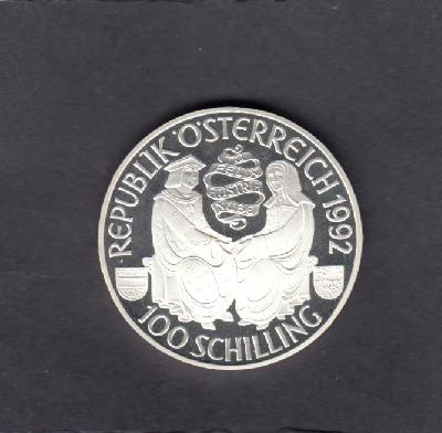 Beschrijving: 100 Schillings  MAXIMILIAN I